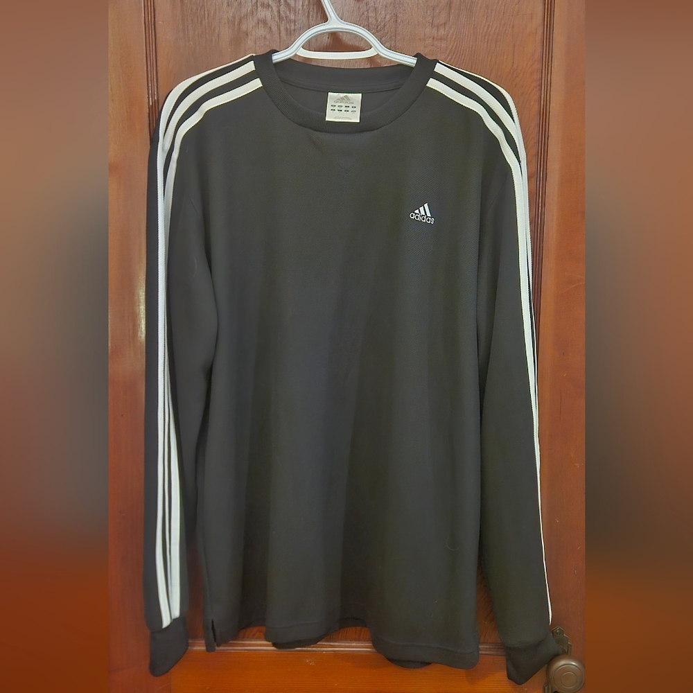 Men's Adidas Original Long Sleeve Shirt Black M